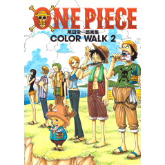 Couverture Artbook d'occasion One Piece Color Walk - Tome 02 en version Japonaise
