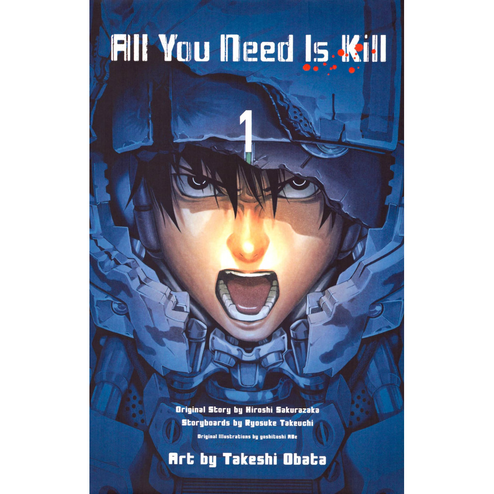 Couverture manga d'occasion All You Need Is Kill Tome 01 en version Japonaise