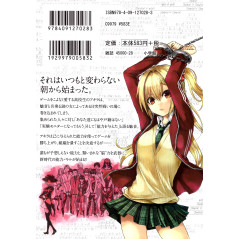 Face arrière manga d'occasion Battle Game in 5 Seconds Tome 01 en version Japonaise