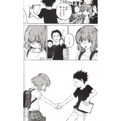 Page manga vo d'occasion A Silent Voice Official Fan Book en version Japonaise