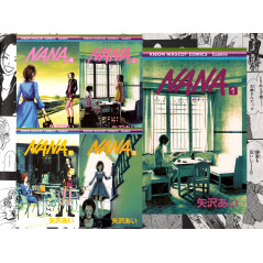 Couverture manga d'occasion Nana Lot T01 à T05 en version Japonaise