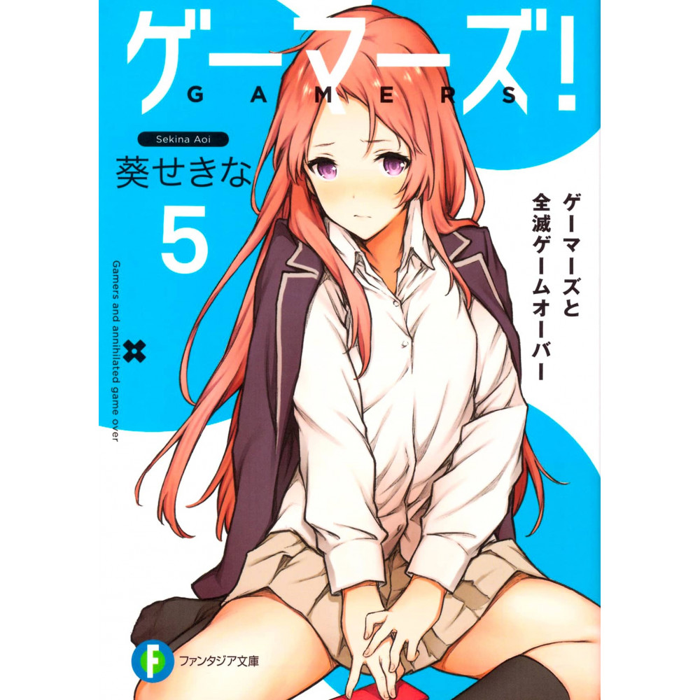 Couverture light novel d'occasion Gamers! Tome 05 en version Japonaise