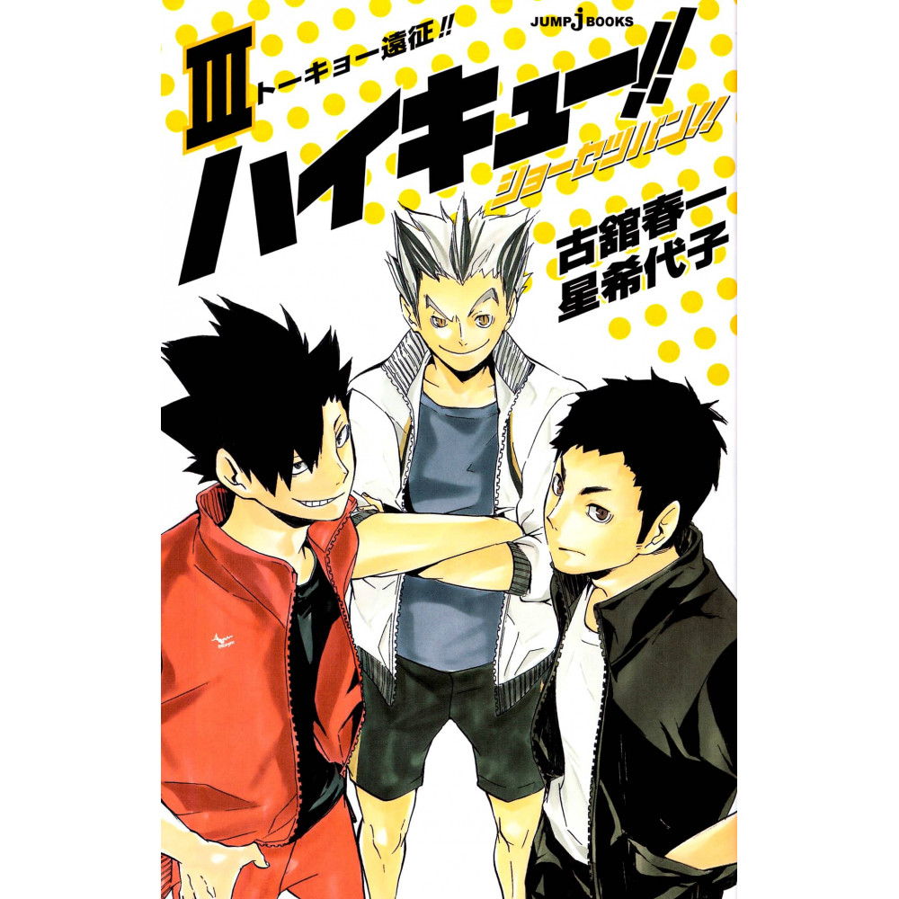 Couverture Light Novel d'occasion Haikyu!! Shousetsuban!! Tome 03 en version Japonaise