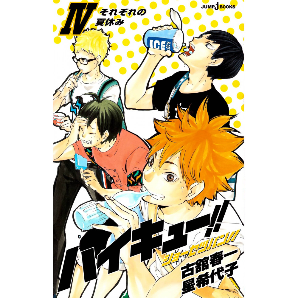 Couverture Light Novel d'occasion Haikyu!! Shousetsuban!! Tome 04 en version Japonaise