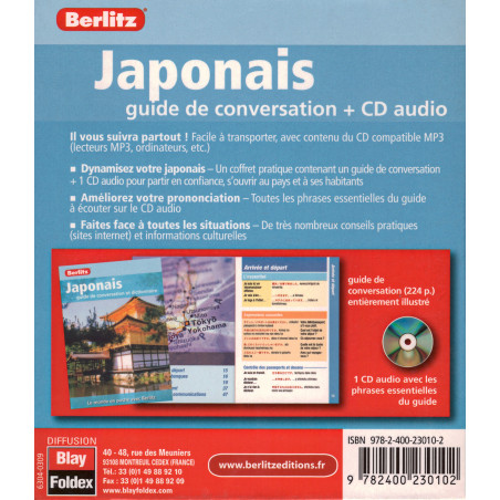 Berlitz Japonais Coffret CD
