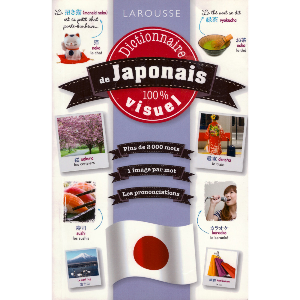 Couverture livre apprentissage d'occasion Dictionnaire visuel FR-JP