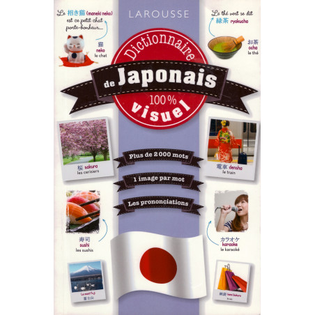 Couverture livre apprentissage d'occasion Dictionnaire visuel FR-JP