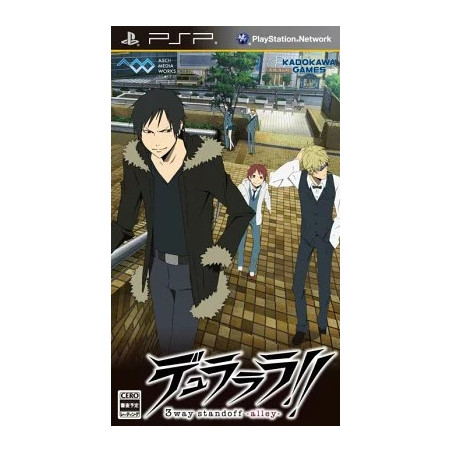 Jaquette Durarara!! 3way Standoff: Alley jeu video Sony psp import japon