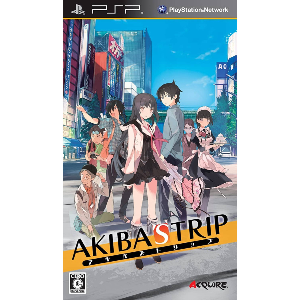 Jaquette Akiba's Trip jeu video Sony psp import japon