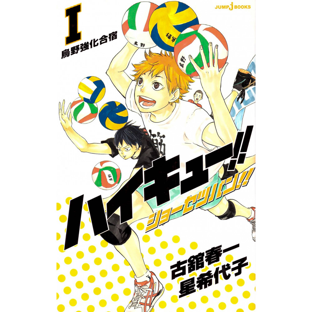 Couverture Light Novel d'occasion Haikyu!! Shousetsuban!! Tome 01 en version Japonaise