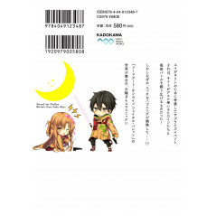 Face arrière manga d'occasion Sword Art Online - Les Mille et une Nuits de Kirito 2 en version Japonaise