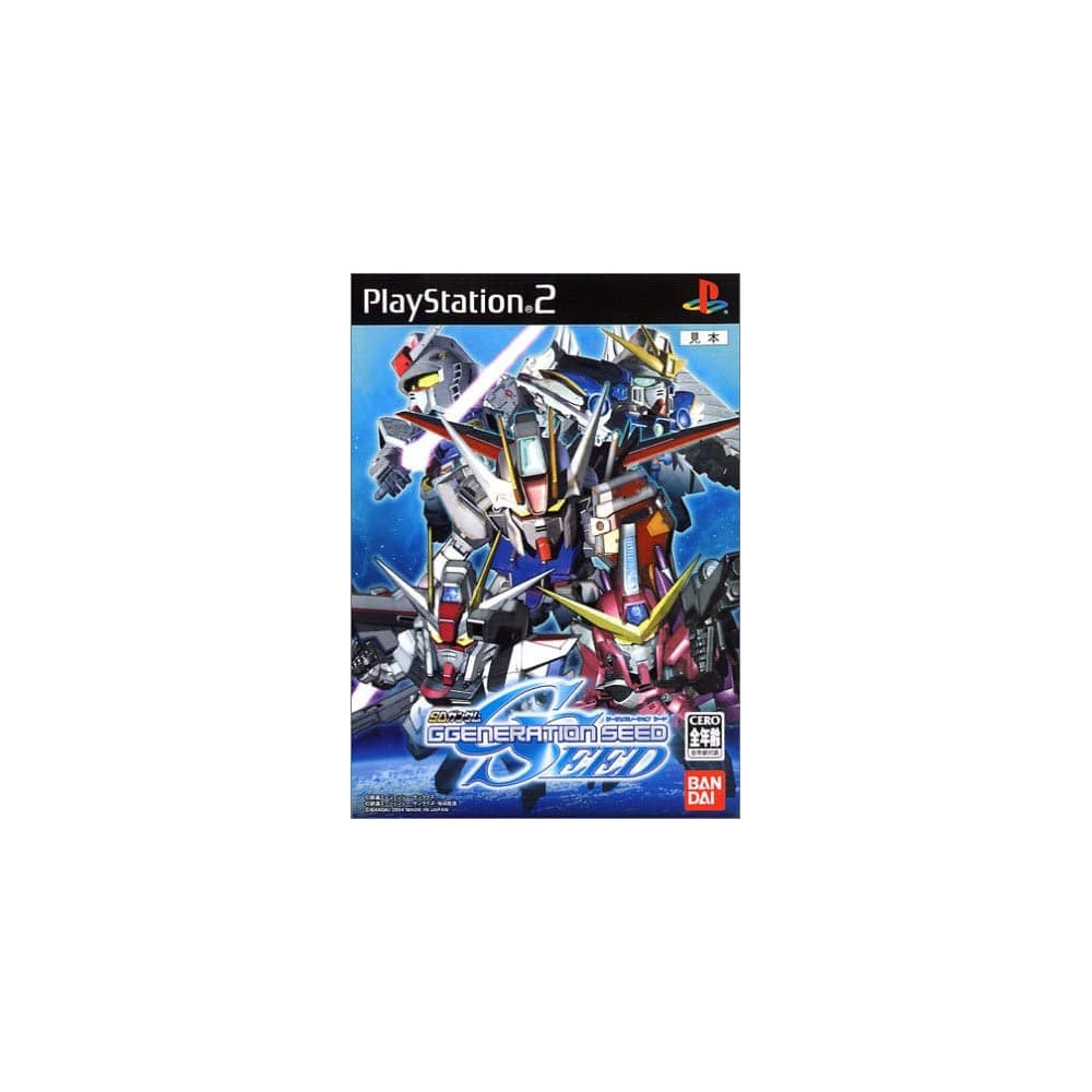 SD Gundam G Generation Seed Jeu Sony Playstation 2 - Import Japon