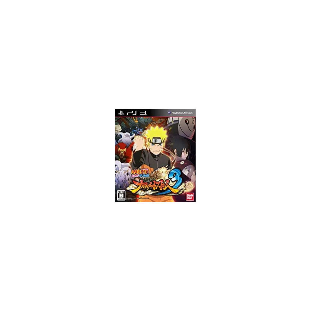 Naruto: Ultimate Ninja Storm 3 Jeu Sony Playstation 3 - Import Japon