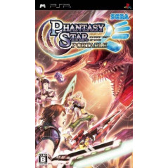 Jaquette Phantasy Star Portable jeu video Sony psp import japon