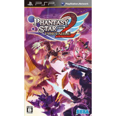 Jaquette Phantasy Star Portable 2 jeu video Sony psp import japon