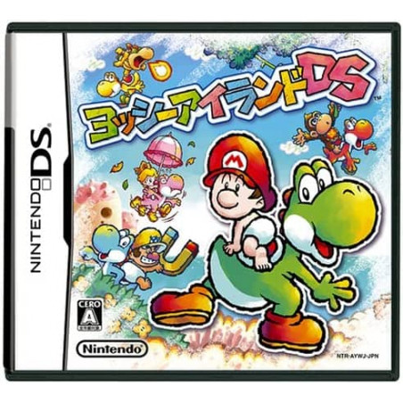 Jaquette Yoshi's Island Jeu Nintendo DS - Import Japon