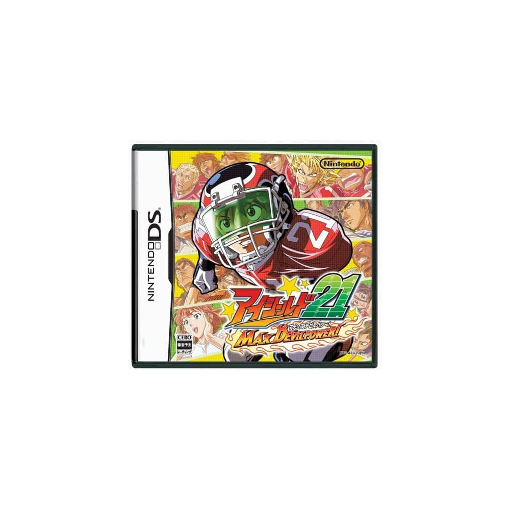 Jaquette Eyeshield 21 : Max Devil Power Jeu Nintendo DS - Import Japon