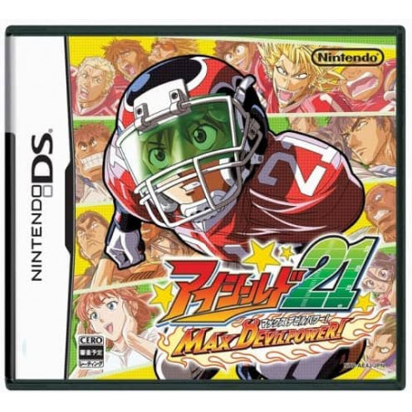 Jaquette Eyeshield 21 : Max Devil Power Jeu Nintendo DS - Import Japon