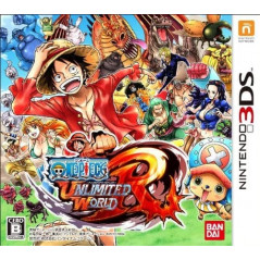 Jaquette One Piece: Unlimited World R Jeu Nintendo 3DS - Import Japon