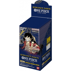 Display Box Carte One Piece Romance Dawn Ouvert