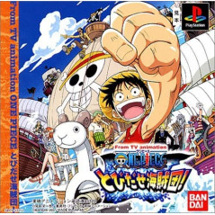 Jaquette One Piece Tobidase Kaizokudan! Jeu Sony Playstation 1 - Import Japon