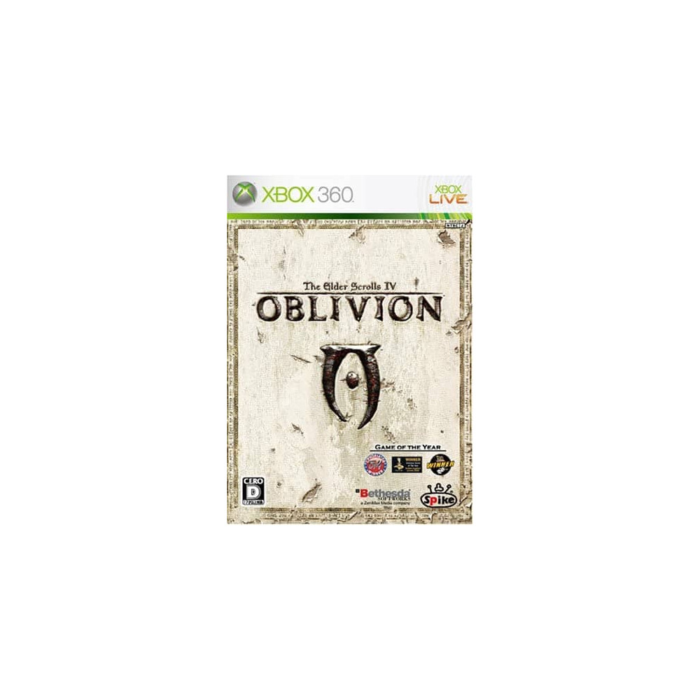 Jacquette The Elder Scrolls IV: Oblivion Jeu Microsoft Xbox 360 - Import Japon