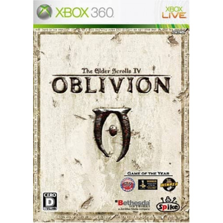 Jacquette The Elder Scrolls IV: Oblivion Jeu Microsoft Xbox 360 - Import Japon