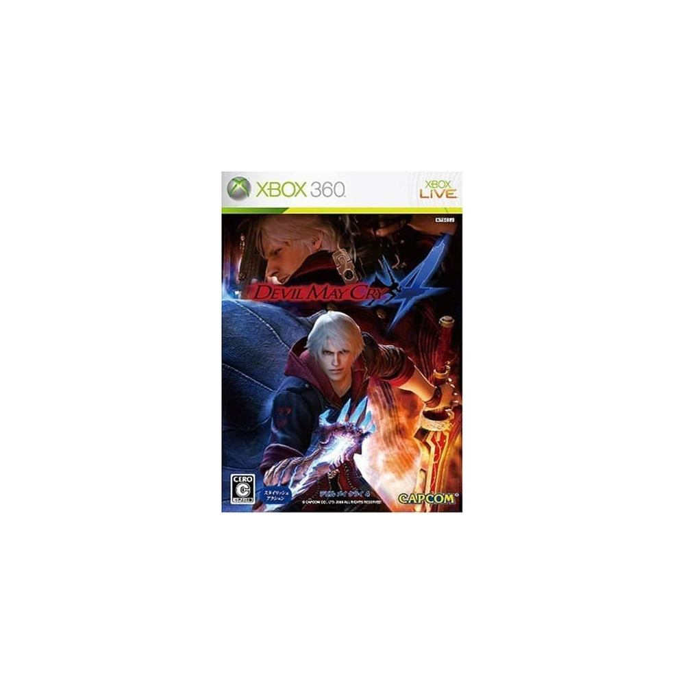 Jacquette Devil May Cry 4 Jeu Microsoft Xbox 360 - Import Japon