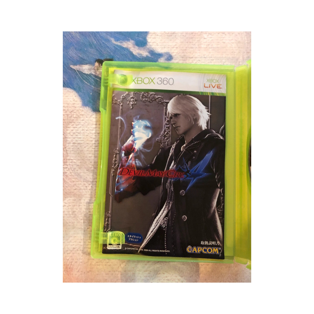 Jeu Devil May Cry 4 XBOX 360 - Version Française Complète, Très Bon état