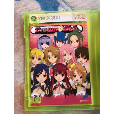 xbox 360 Dream Club J Jap Japan Ntsc