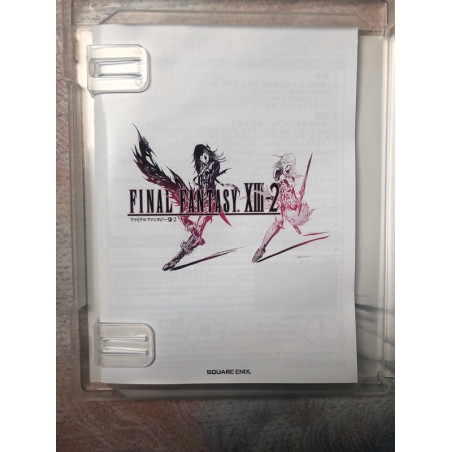 Jeux Vidéo Final Fantasy XIII-2 Edition Collector PlayStation 3 (PS3) d'occasion