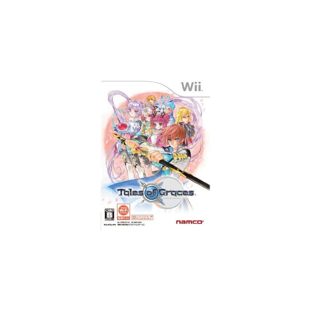 Jaquette Tales of Graces Jeu Nintendo Wii - Import Japon