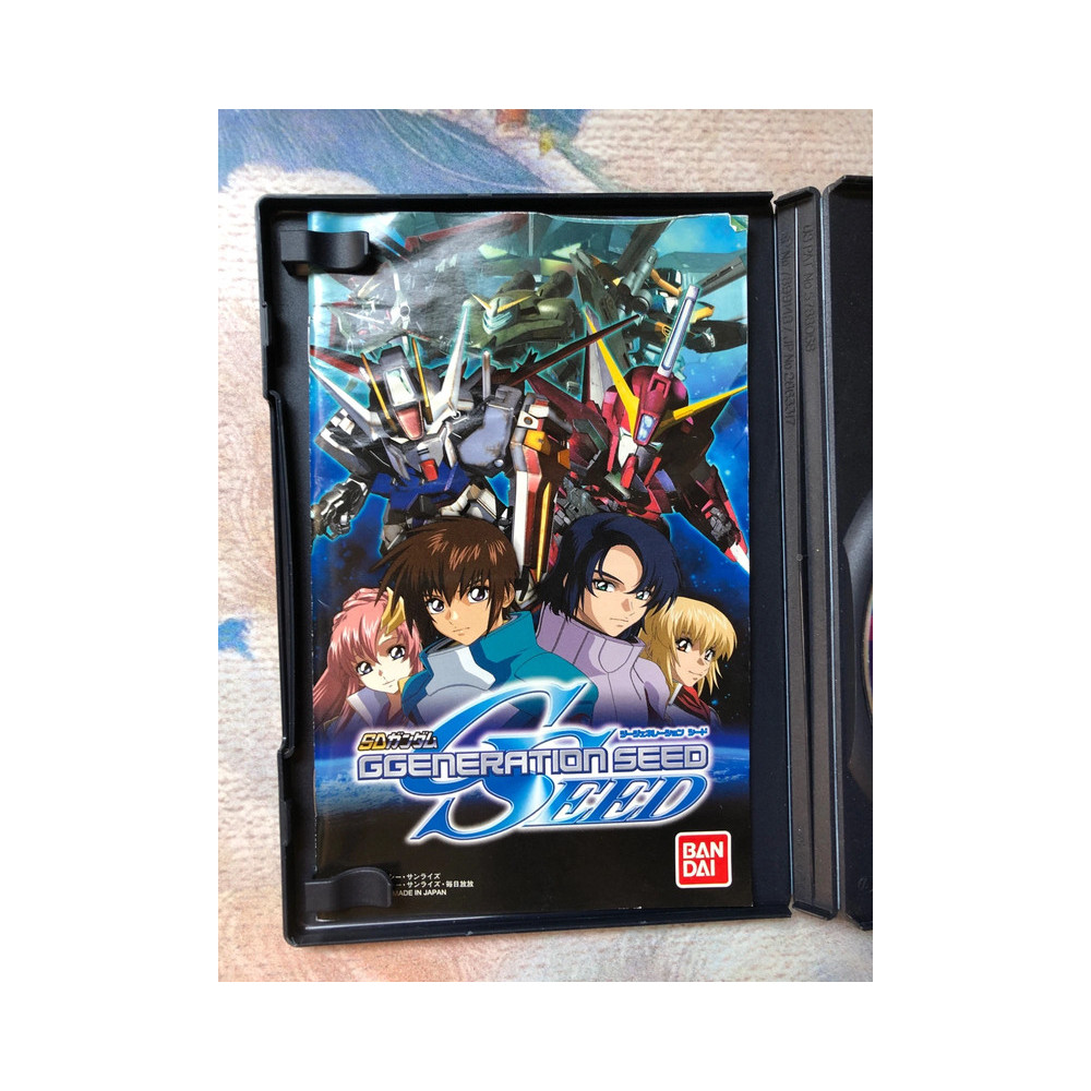 SD Gundam G Generation Seed Sur PS2 - NTSC-J Japonais - Complet, état Correct