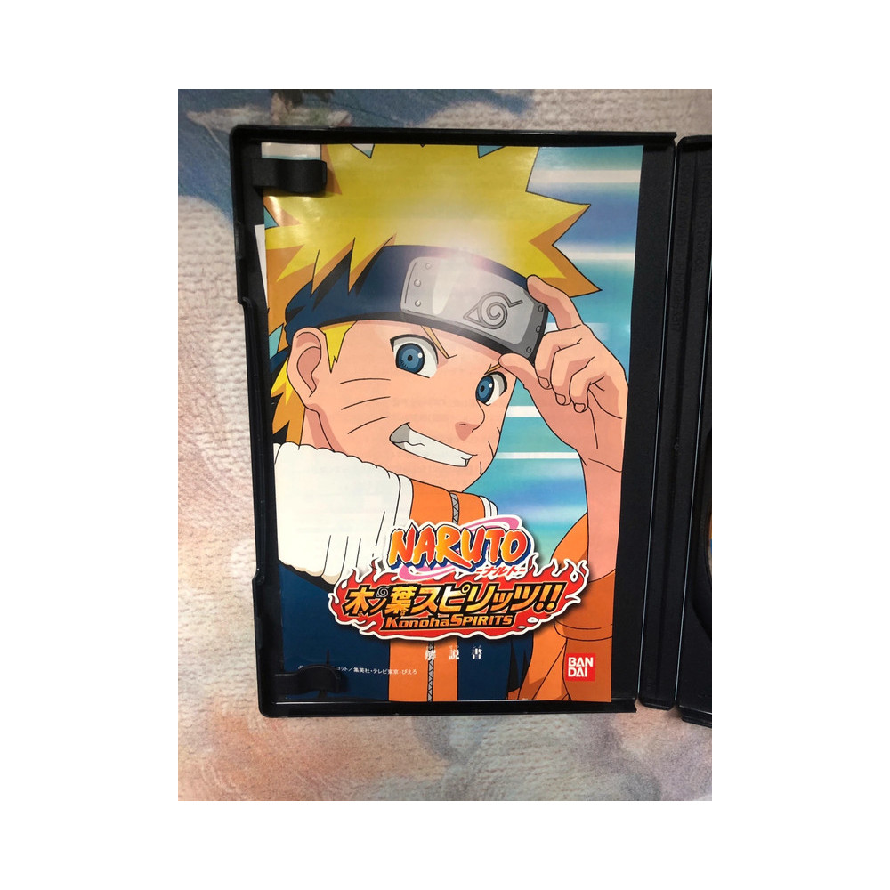 Jeu PS2 Naruto Konoha Spirits - Version Japonaise Complète - Bon état