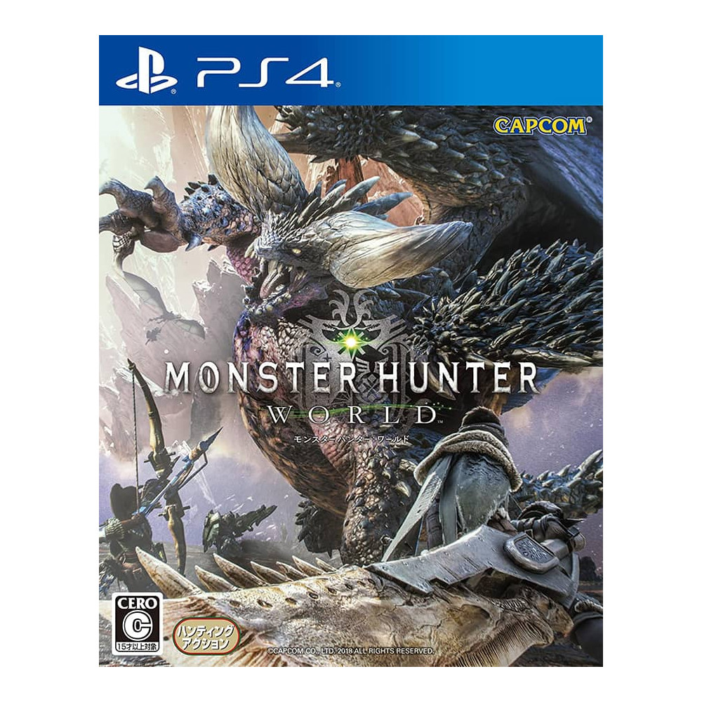 Jacquette Monster Hunter World Jeu Sony Playstation 4 - Import Japon