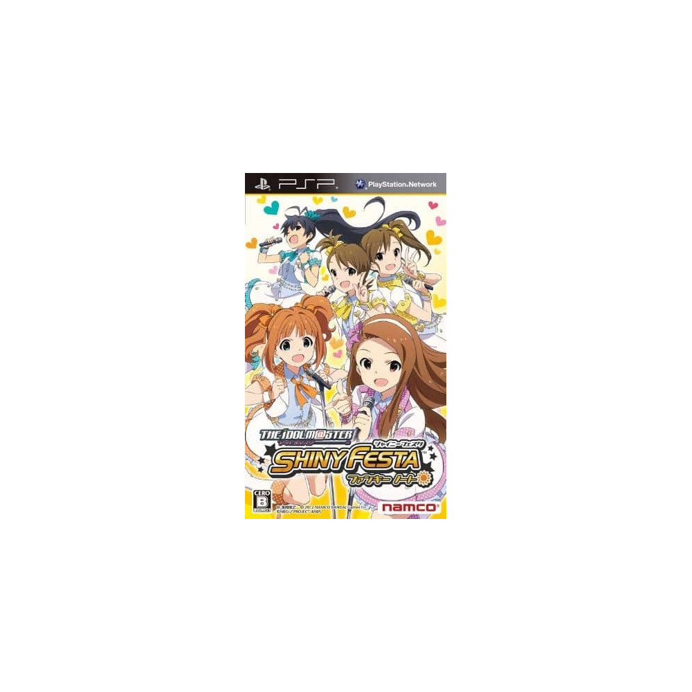 Jaquette The Idolm@ster Shiny Festa: Funky Note jeu video Sony psp import japon