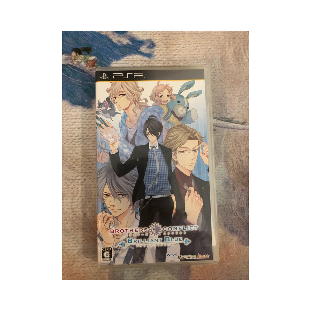 Import Japon Brothers Conflict Brilliant Blue jeu Sony Psp. Expédition