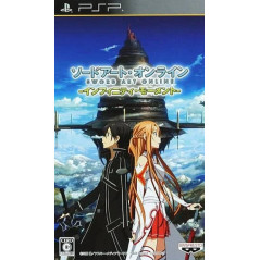 Jaquette Sword Art Online Infinity Moment jeu video Sony psp import japon