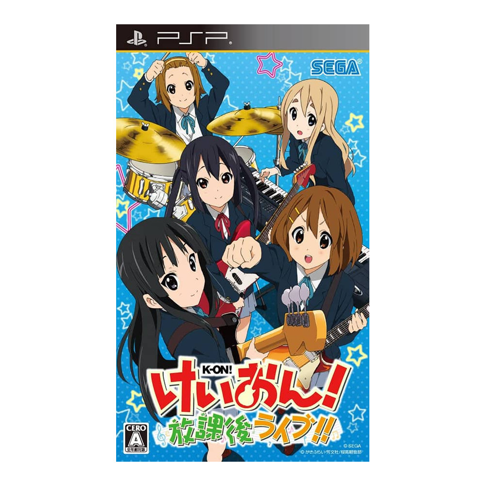 Jaquette K-On! Houkago Live!! jeu video Sony psp import japon