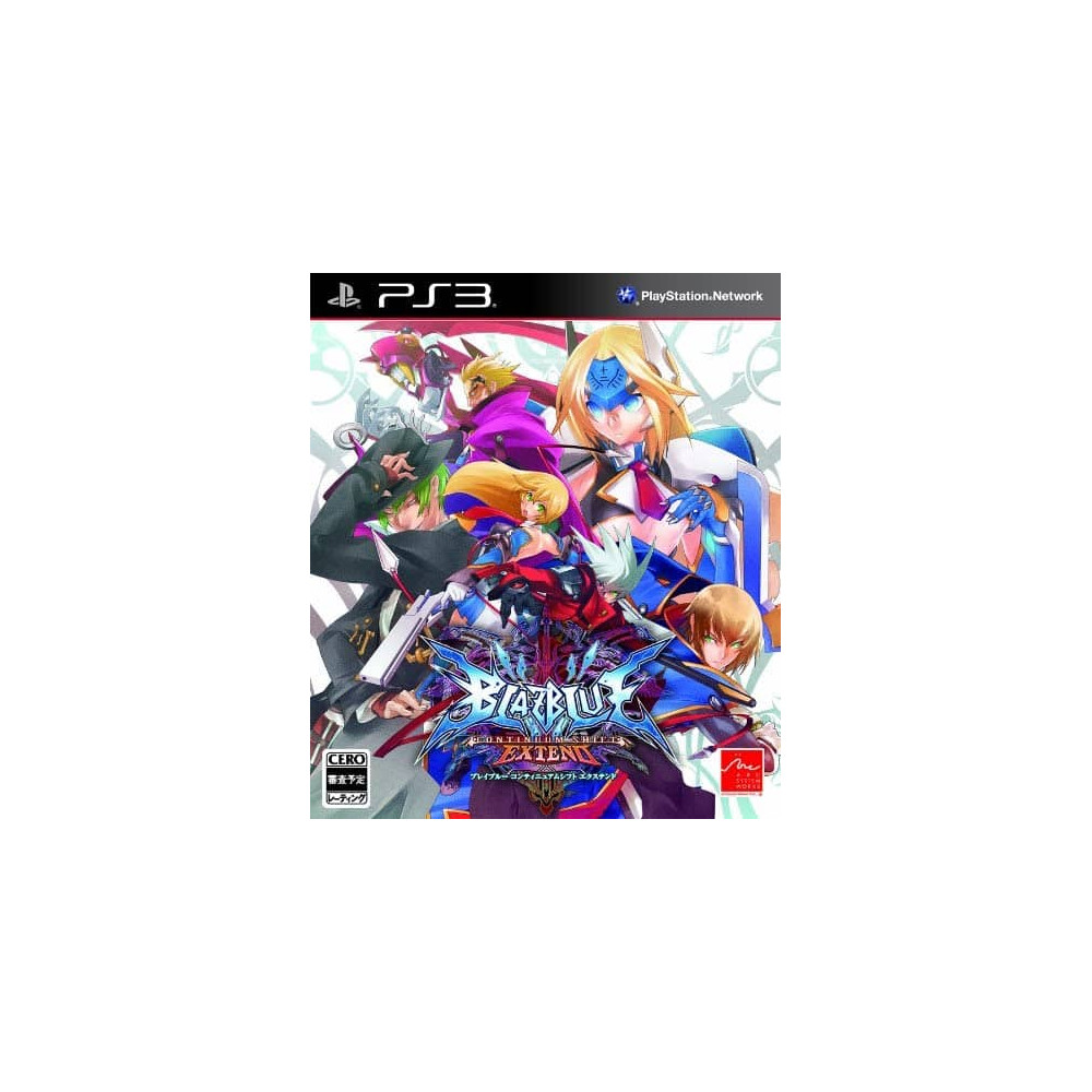 Blazblue: Continuum Shift Extend Jeu Sony Playstation 3 - Import Japon