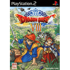 Jaquette Dragon Quest VIII Jeu Sony Playstation 2 - Import Japon