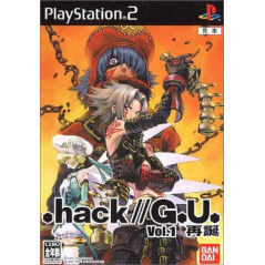 Jaquette .hack//G.U. Vol.1 Rebirth Jeu Sony Playstation 2 - Import Japon