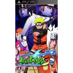 Jaquette Naruto Shippuden : Narutimate Accel 3 jeu video Sony psp import japon