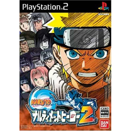 Jaquette Naruto Narutimate Hero 2 Jeu Sony Playstation 2 - Import Japon