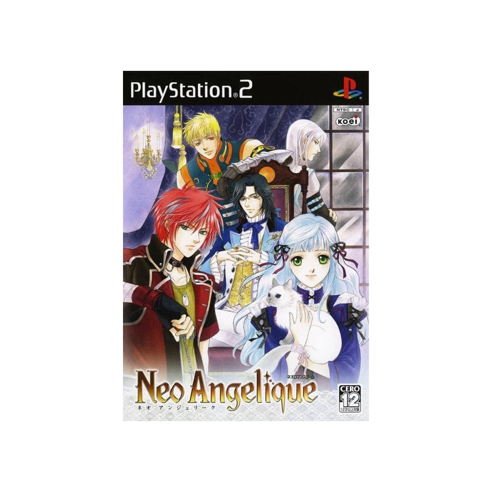 Jaquette Neo Angelique Jeu Sony Playstation 2 - Import Japon