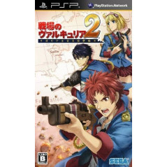 Jaquette Valkyria Chronicles 2 jeu video Sony psp import japon