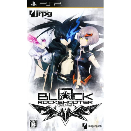 Jaquette Black * Rock Shooter: The Game jeu video Sony psp import japon