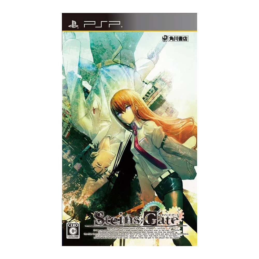 Jaquette Steins;Gate jeu video Sony psp import japon