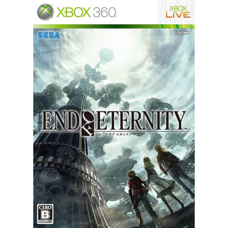 Jaquette End of Eternity Jeu Microsoft Xbox 360 - Import Japon