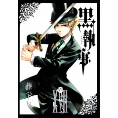 Couverture manga d'occasion Black Butler Tome 17 en version Japonaise